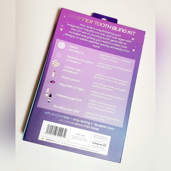 Bling Trap Beginner Tooth Bling Kit - Picture 6 of 8